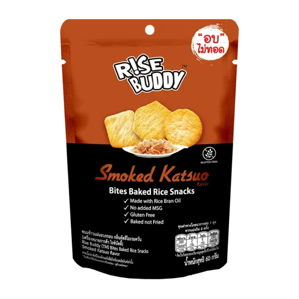 Rise Buddy Rice Bites <br> Smoked Katsuo