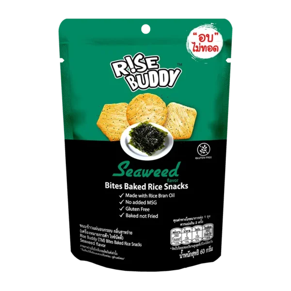 Rise Buddy Rice Bites <br> Seaweed