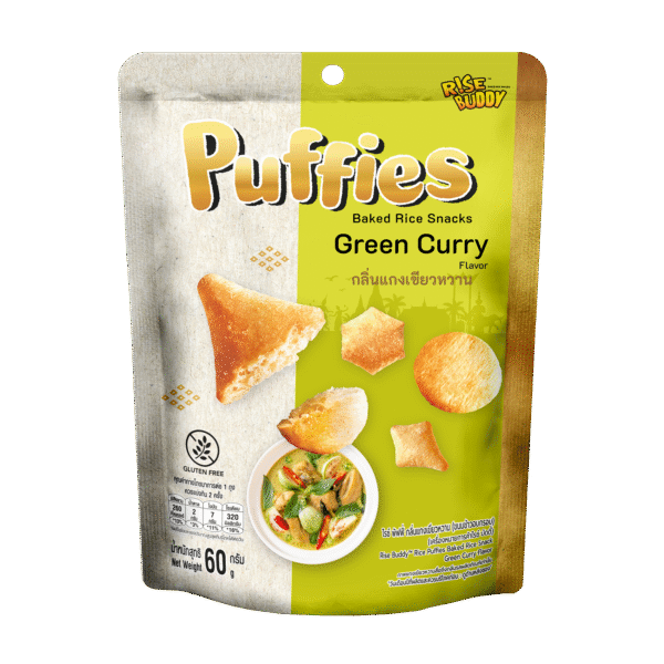 Rise Buddy Puffies Thai Taste <br> Green Curry