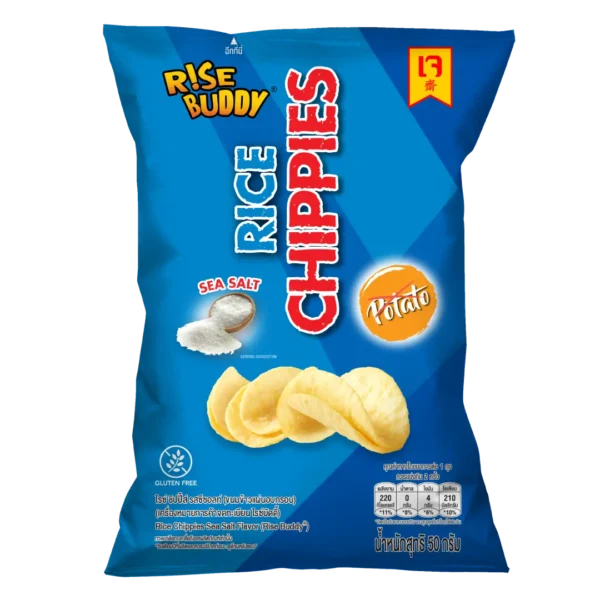 Rise Buddy Rice Chippies <br> Sea Salt