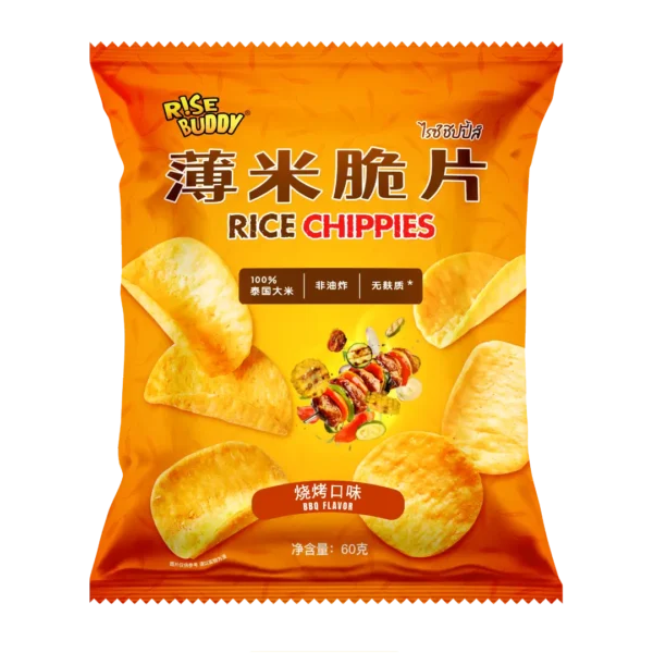 Rise Buddy Rice Chippies <br> BBQ