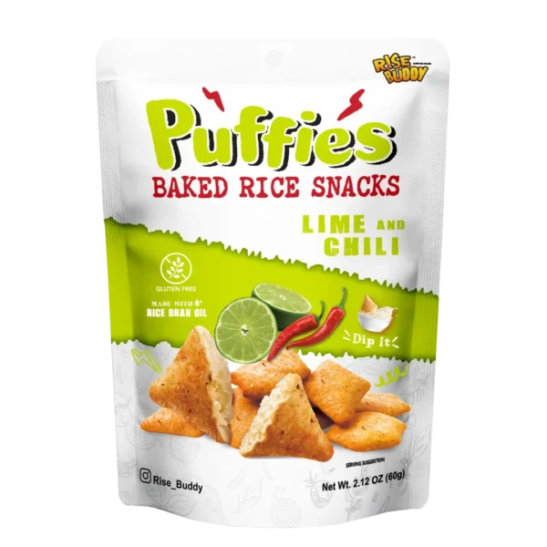 Rise Buddy Puffies Stand Bag <br> Lime & Chilli