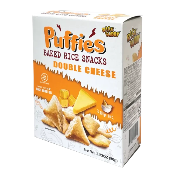 Rise Buddy Puffies Bag in Box <br> Double Cheese