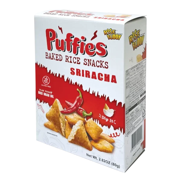 Rise Buddy Puffies Bag in Box <br> Sriracha