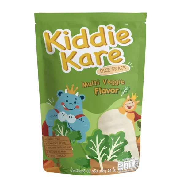 Kiddie Kare Rice Biscuits <br> Multi Veggie