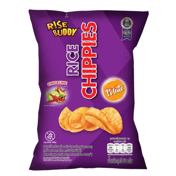 Rise Buddy Rice Chippies <br> Chilli & Lime