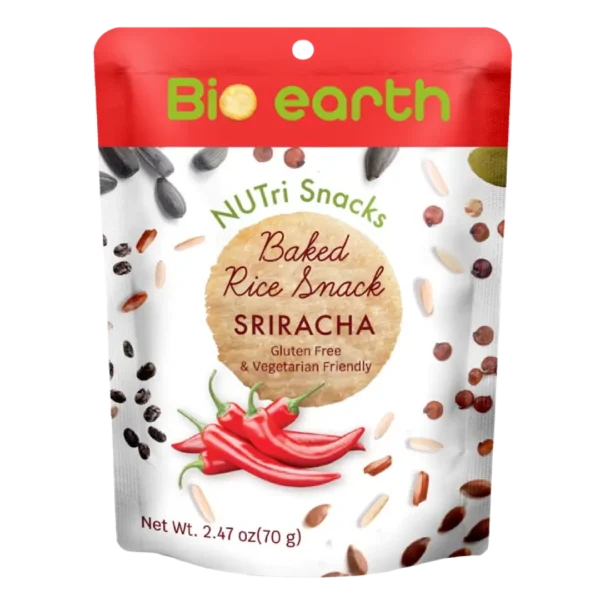 Bio Earth NuTri Snacks <br> Sriracha