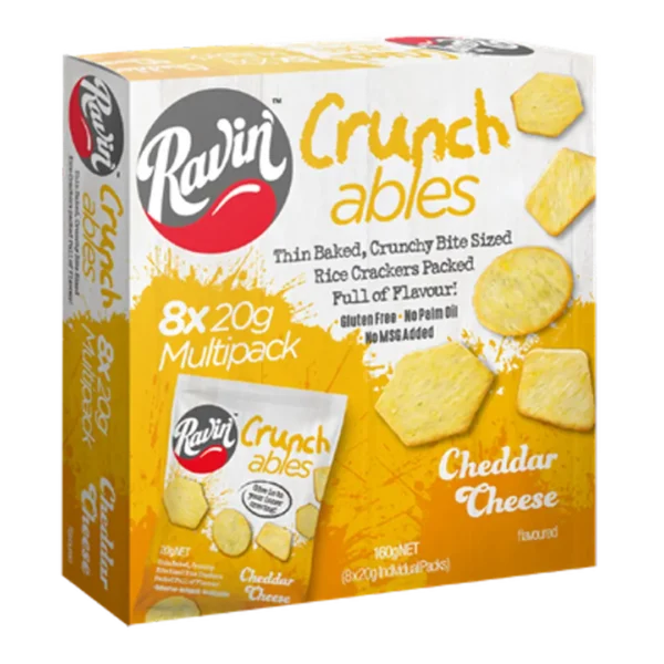 Ravin' Crunchables <br> Cheddar Cheese