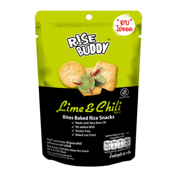 Rise Buddy Rice Bites <br> Lime&Chili